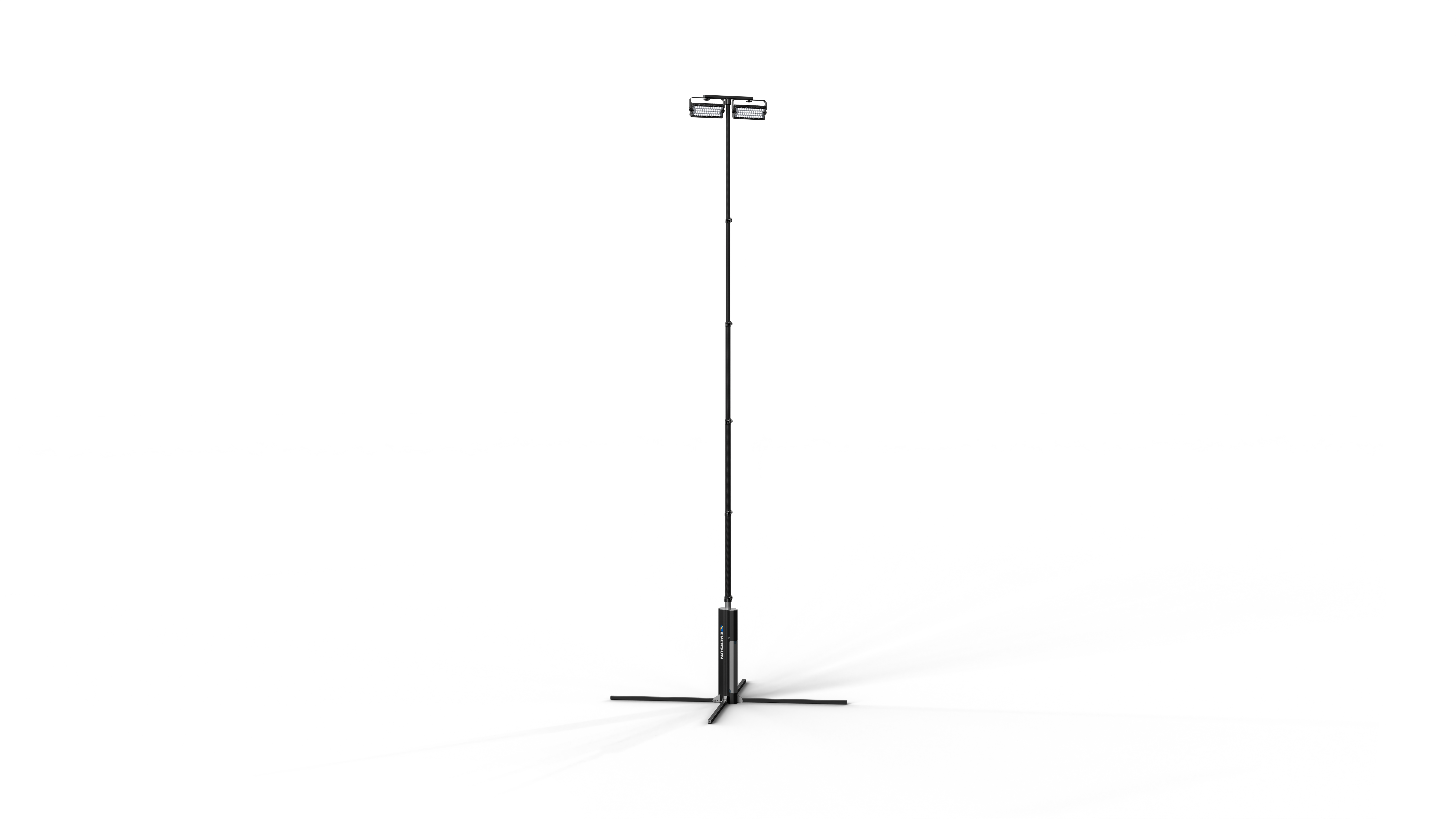 Apollo L at full height — side profile view